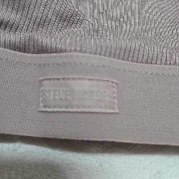 Steve Madden Ribbed stretch bralette lounge Sz med Athleisure - Picture 6 of 7